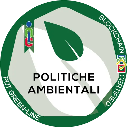 Certificazione PDT Politiche ambientali